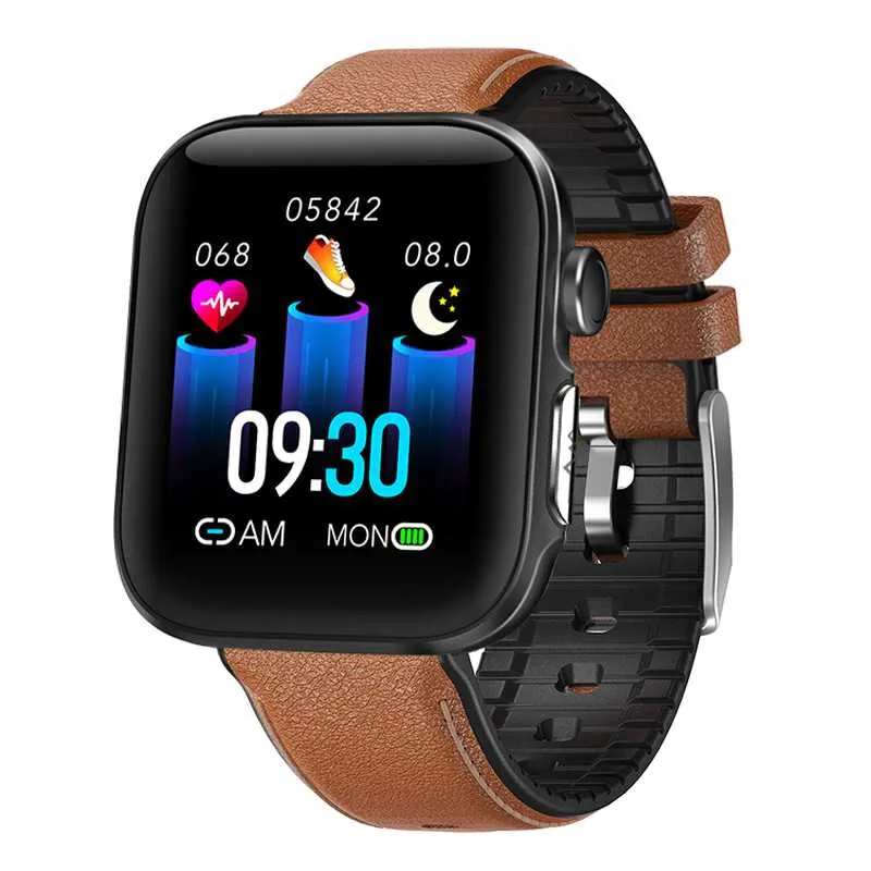 FITVII SmartWatch ECG with Heart Rate Blood Pressure Monitor-GT5 PRO MAX