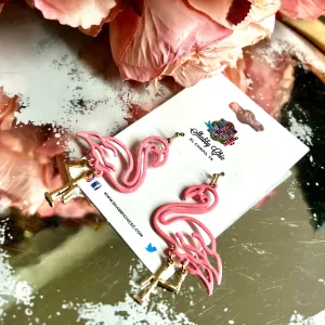 Flamingo Earrings