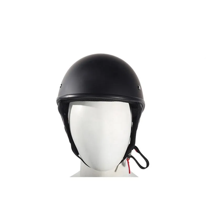 Flat Black DOT Approved Motorcycle Helmet