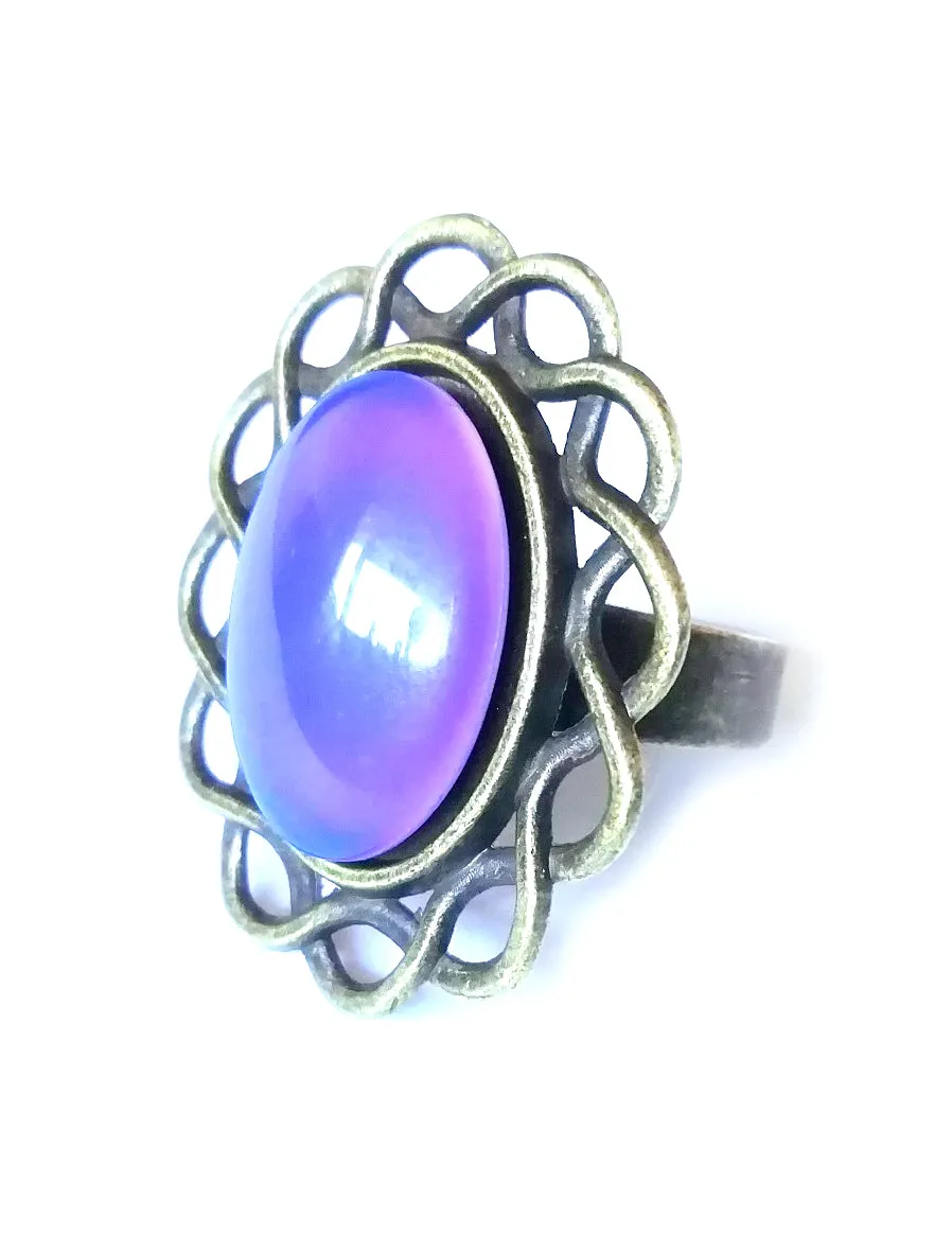 Flower Mood Ring