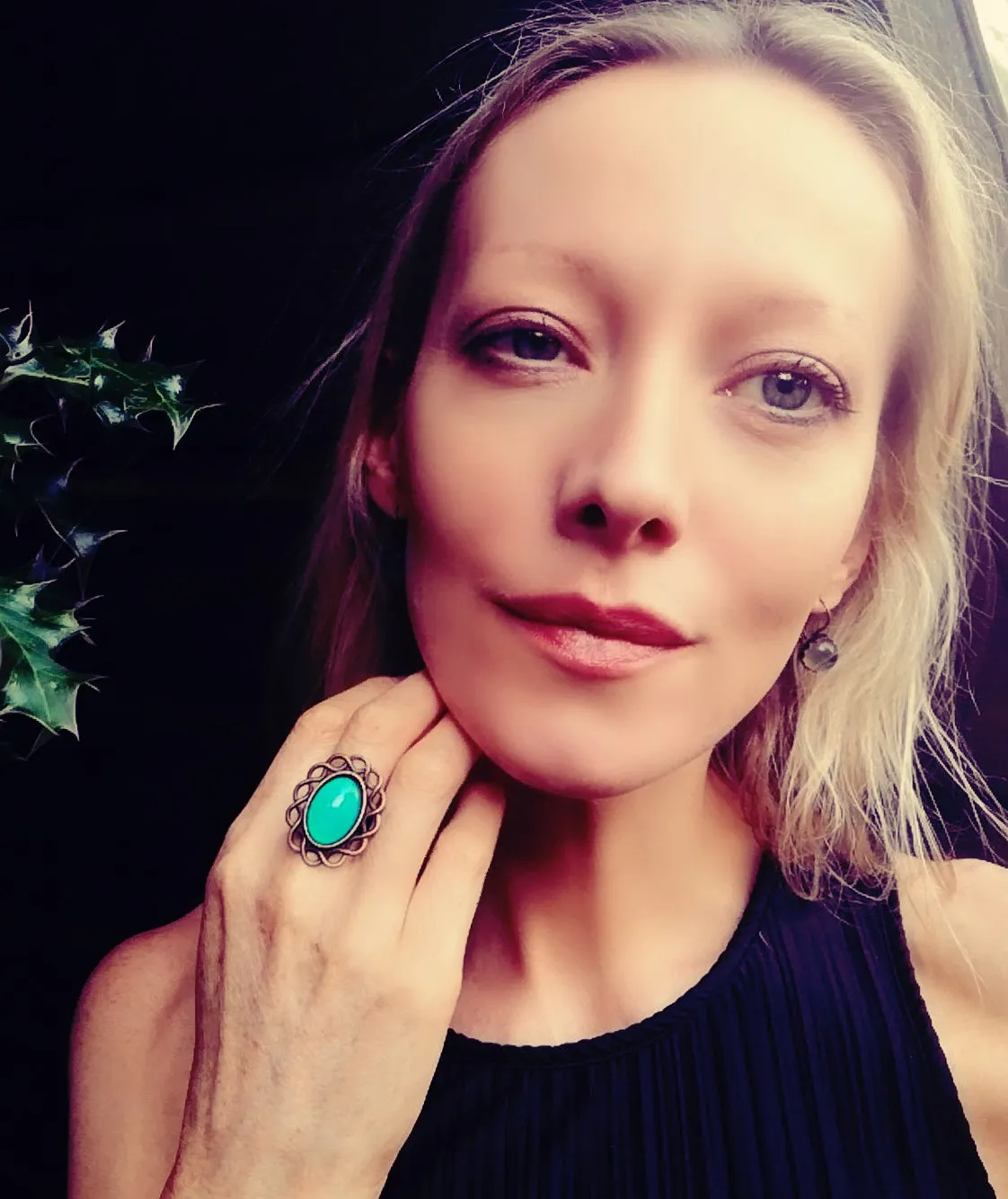 Flower Mood Ring