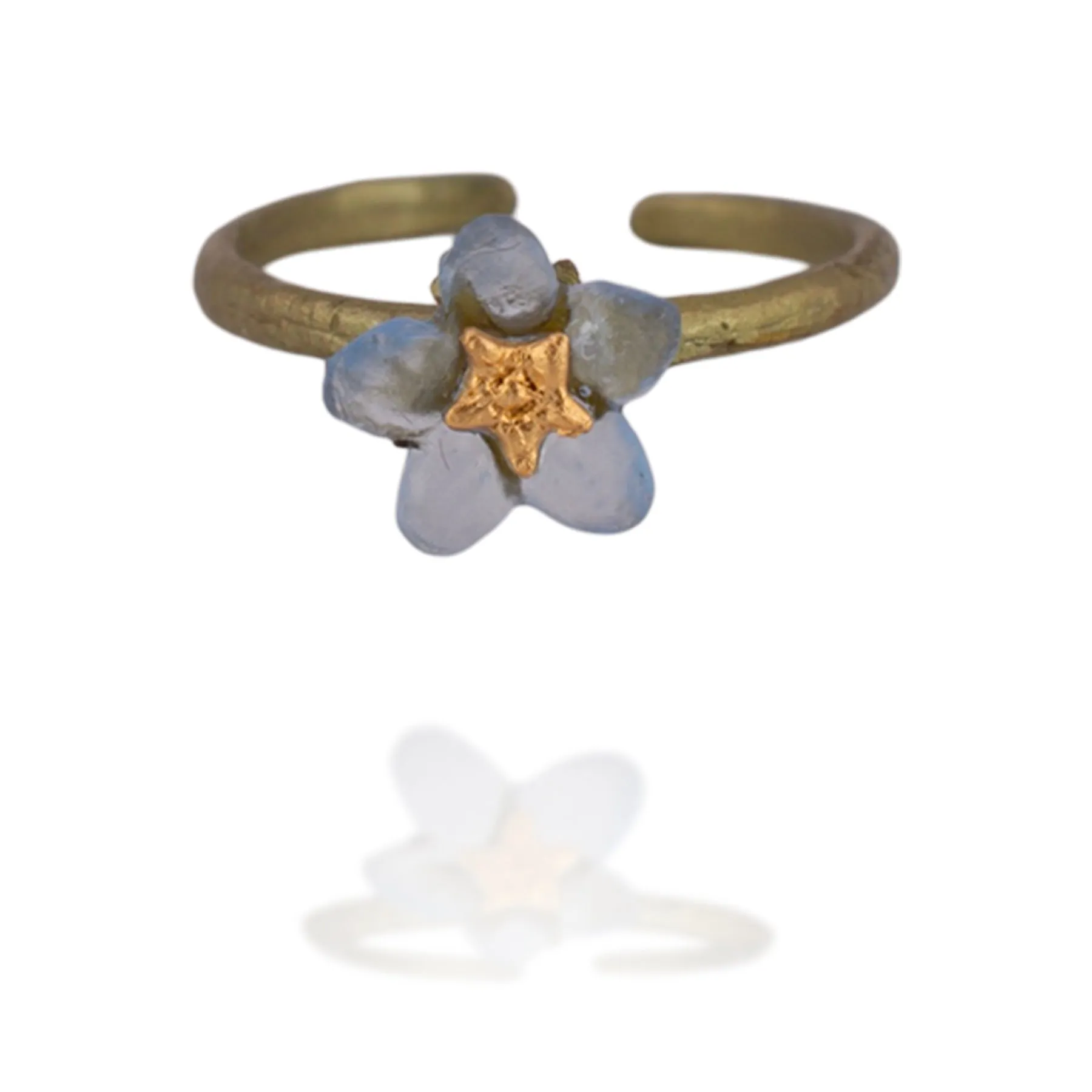 Forget Me Not Adjustable Ring