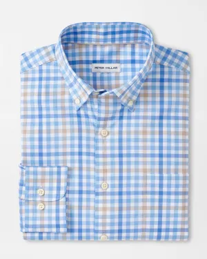 FREEPORT CROWN LITE COTTON-STRETCH SHIRT - WHITE