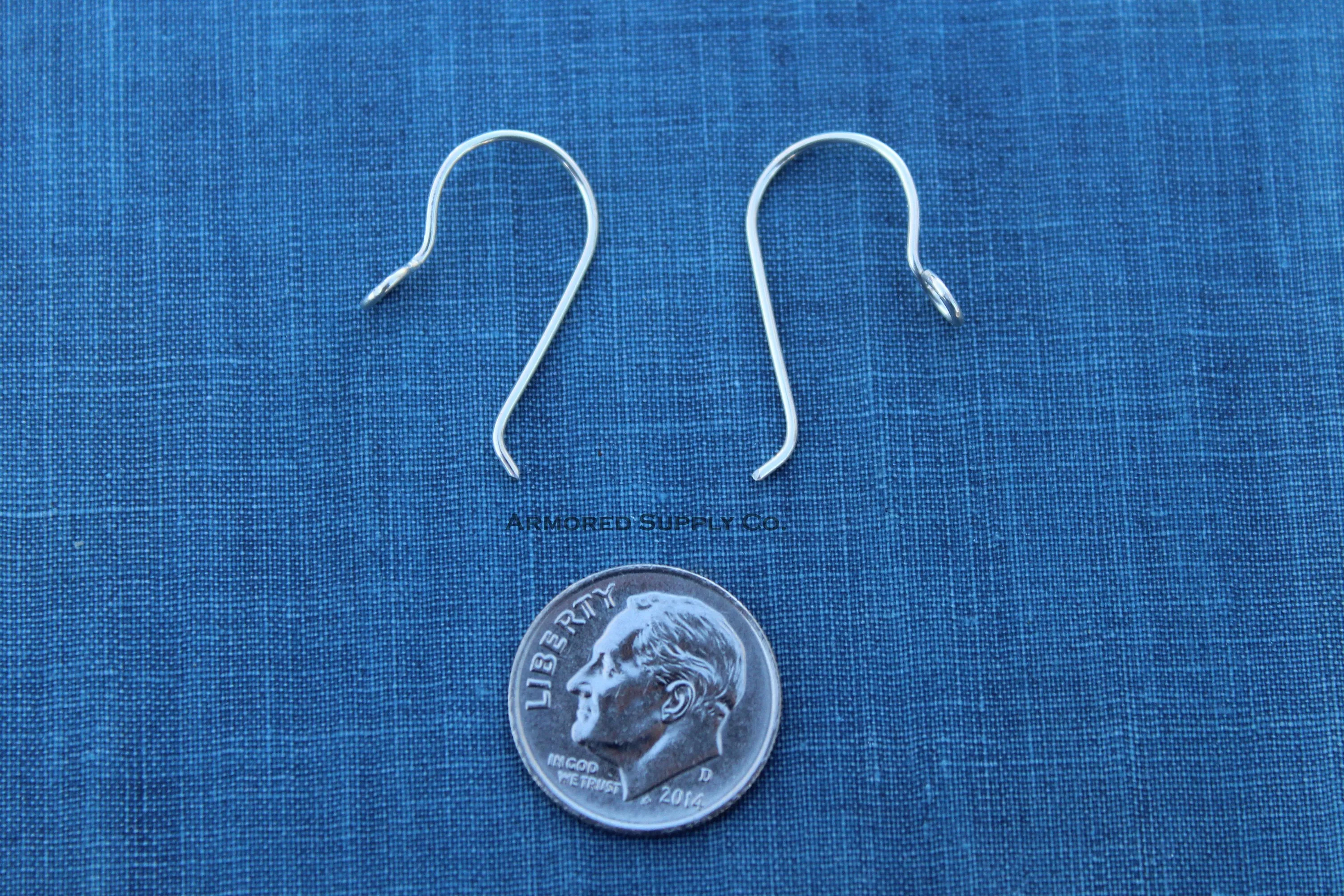 French Ear Wires Front Facing Loop