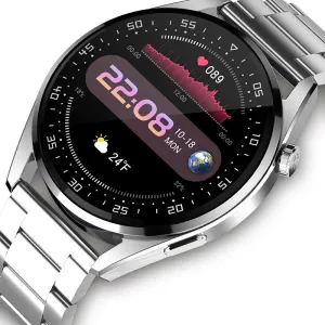 Full Touch Screen Sports  IP67 Water proof BT5.0 Call smart watch PK Huawei For Android- iOS