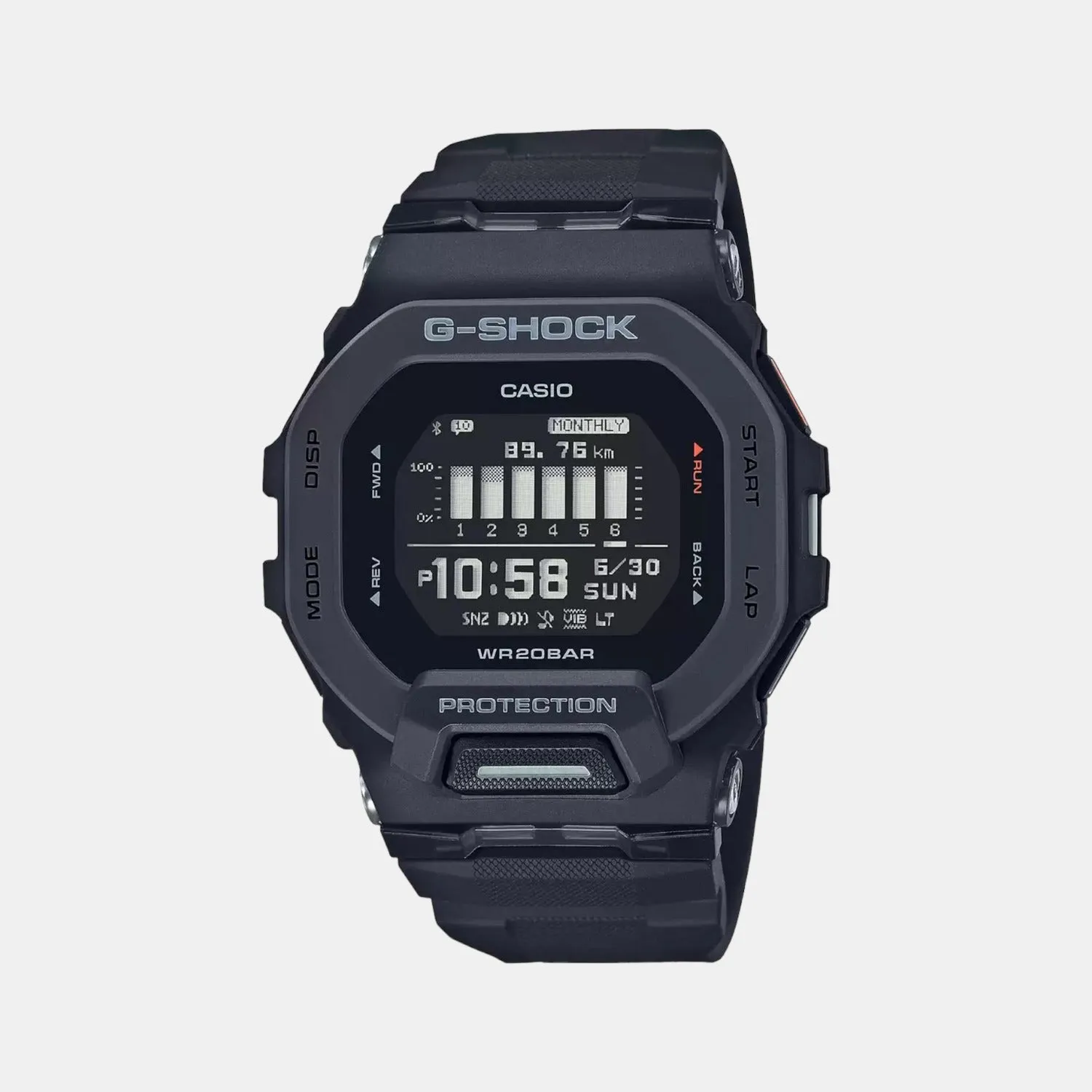 G-Shock Men's Digital Resin Watch G1146 - GBD-200-1DR