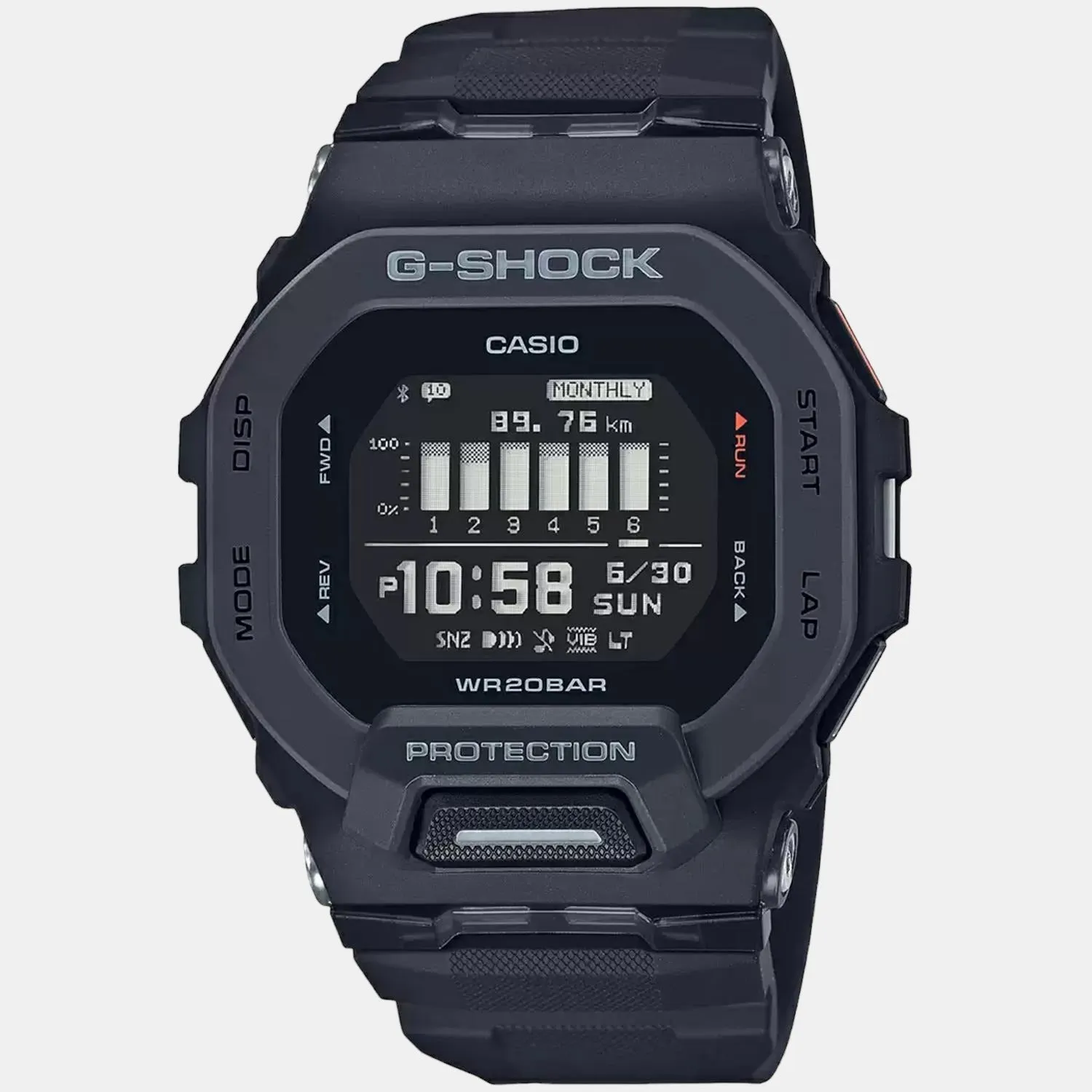 G-Shock Men's Digital Resin Watch G1146 - GBD-200-1DR