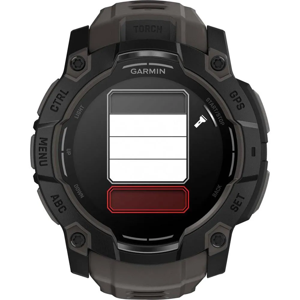 Garmin 3 - 50 mm GPS Smartwatch AMOLED Neo Tropic with Charging Dock Bundle