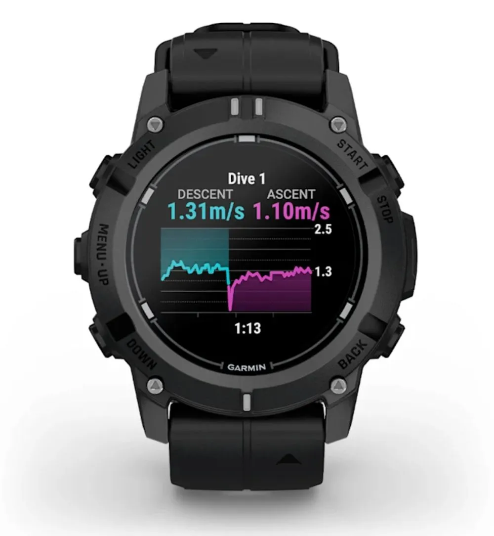 Garmin Descent G2 Watch-style Dive Computer Smartwatch, AMOLED Display, Diving, Wearable4U