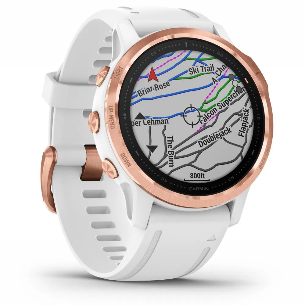 Garmin fenix 6S PRO Multisport GPS Smartwatch (Rose Gold)(010-02159-10)