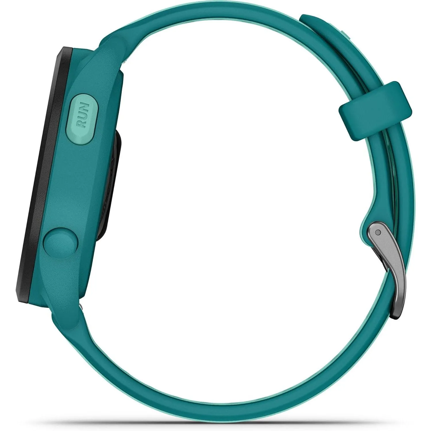 Garmin Forerunner 165 Music Smart Sport Watch Turquoise   Aqua  HRM 200 (XS-S) Bundle