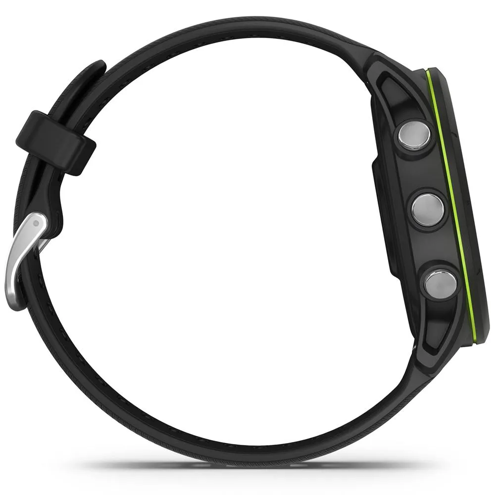 Garmin Forerunner 255 Music GPS Smartwatch Black Bottle & Heart Rate Strap M-XL