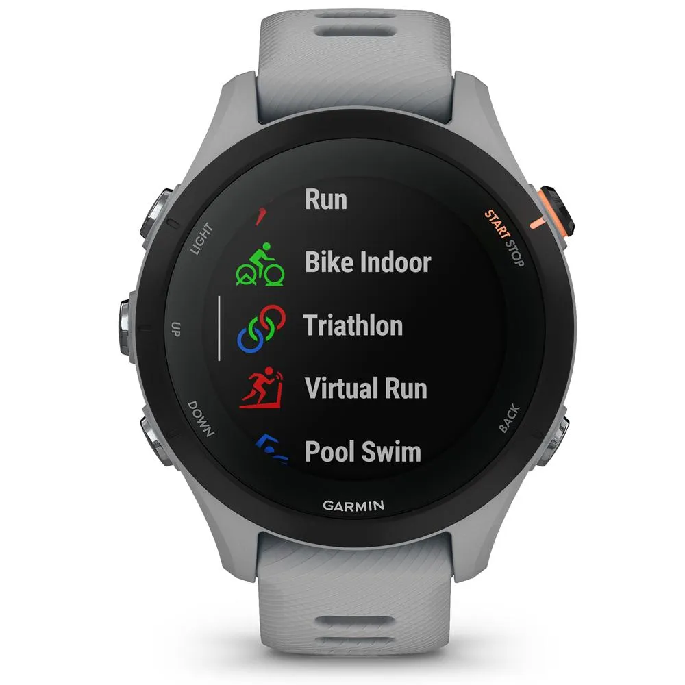 Garmin Forerunner 255S GPS Smartwatch Powder Grey with 2 Year Extended Warranty