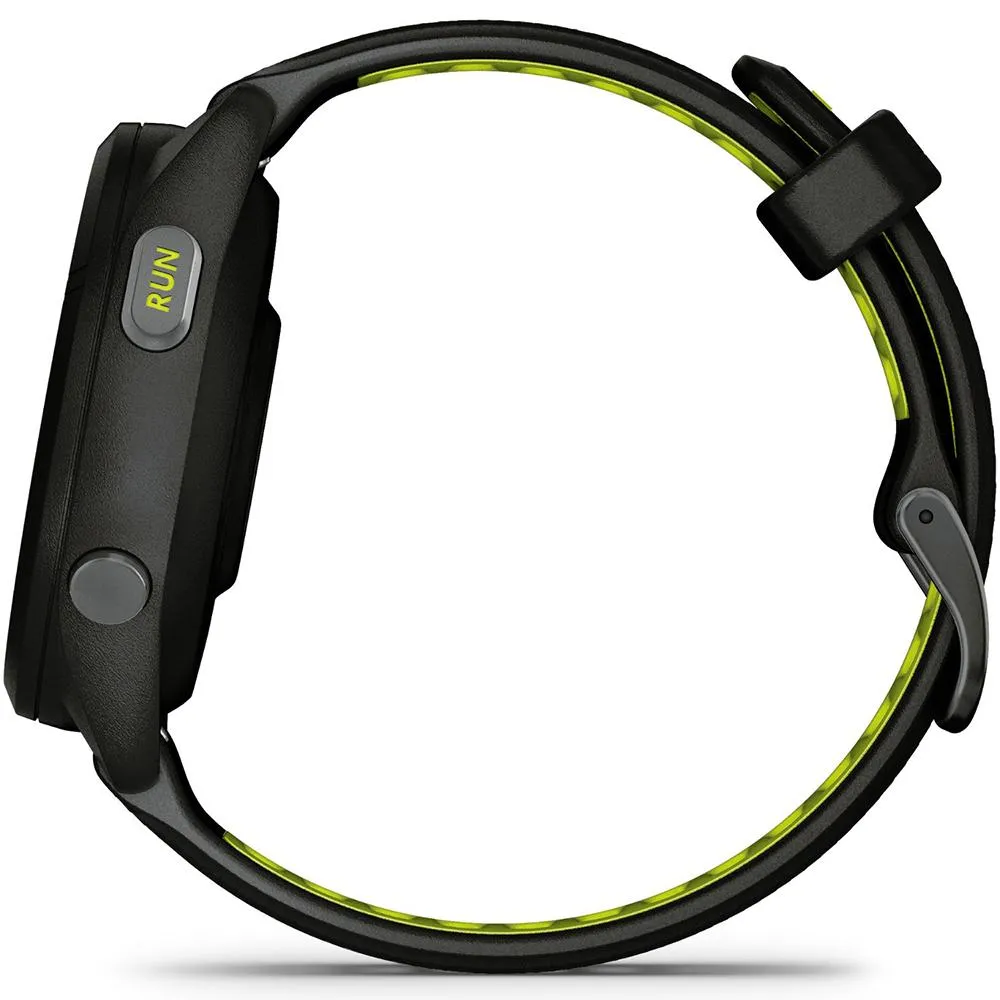Garmin Forerunner 265S GPS Smartwatch Black/Amp Yellow with 2 Year Warranty