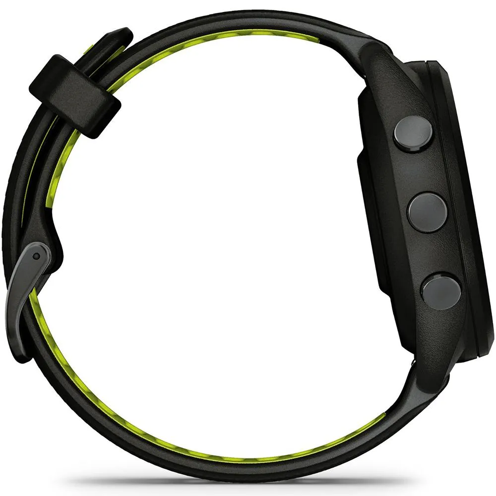 Garmin Forerunner 265S GPS Smartwatch Black/Amp Yellow with 2 Year Warranty