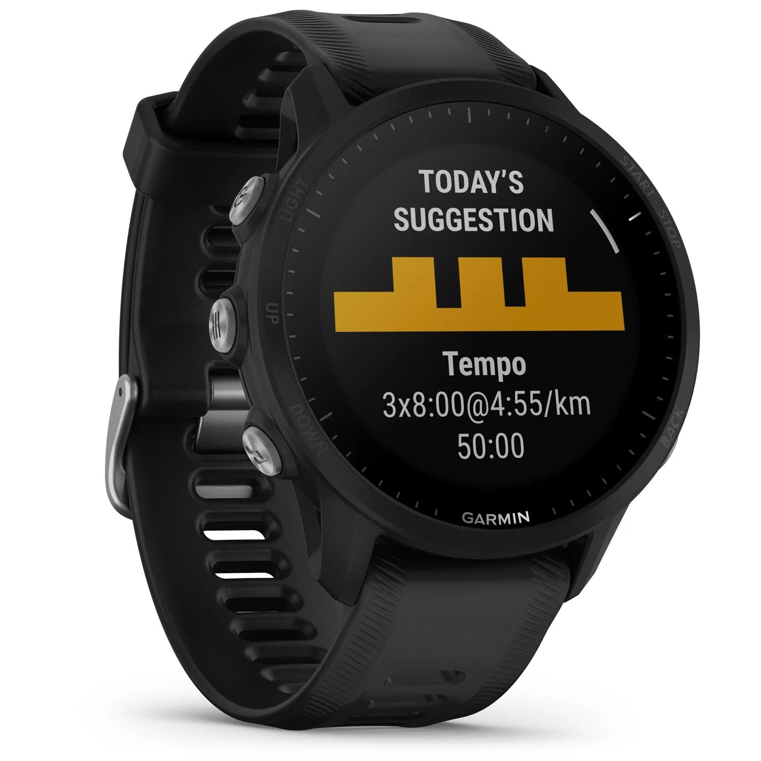 Garmin Forerunner 955 Solar GPS Smartwatch, Black