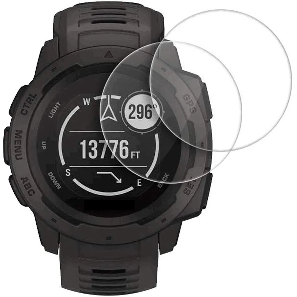 Garmin Instinct 3 - 45 mm GPS Smartwatch SOLAR Black with Charging Dock Bundle