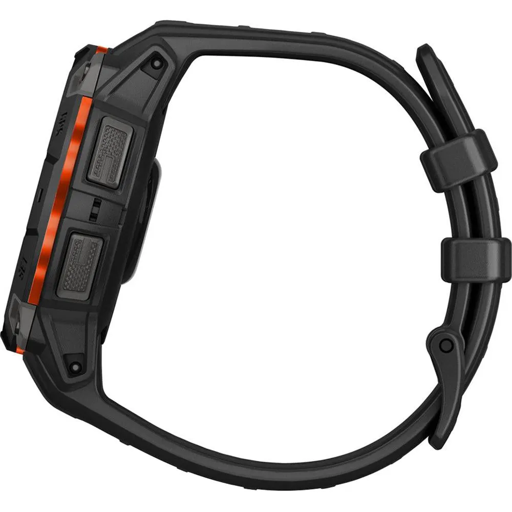 Garmin Instinct 3 - 45 mm GPS Smartwatch SOLAR Black with Charging Dock Bundle