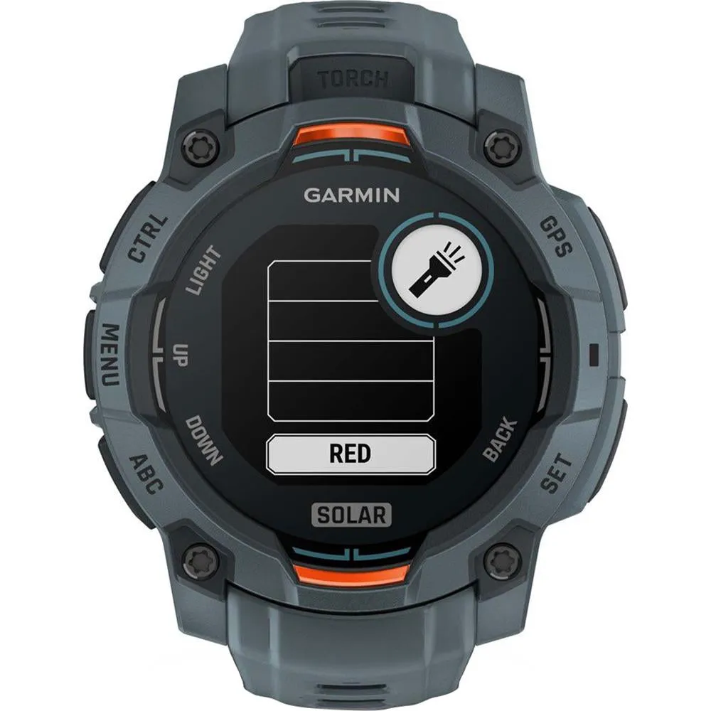 Garmin Instinct 3 45 mm Smartwatch SOLAR Twilight   2x Protector   2 Yr Warranty