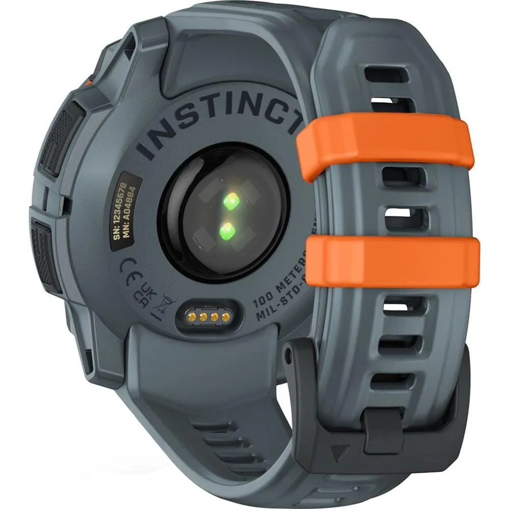 Garmin Instinct 3 45 mm Smartwatch SOLAR Twilight   2x Protector   2 Yr Warranty