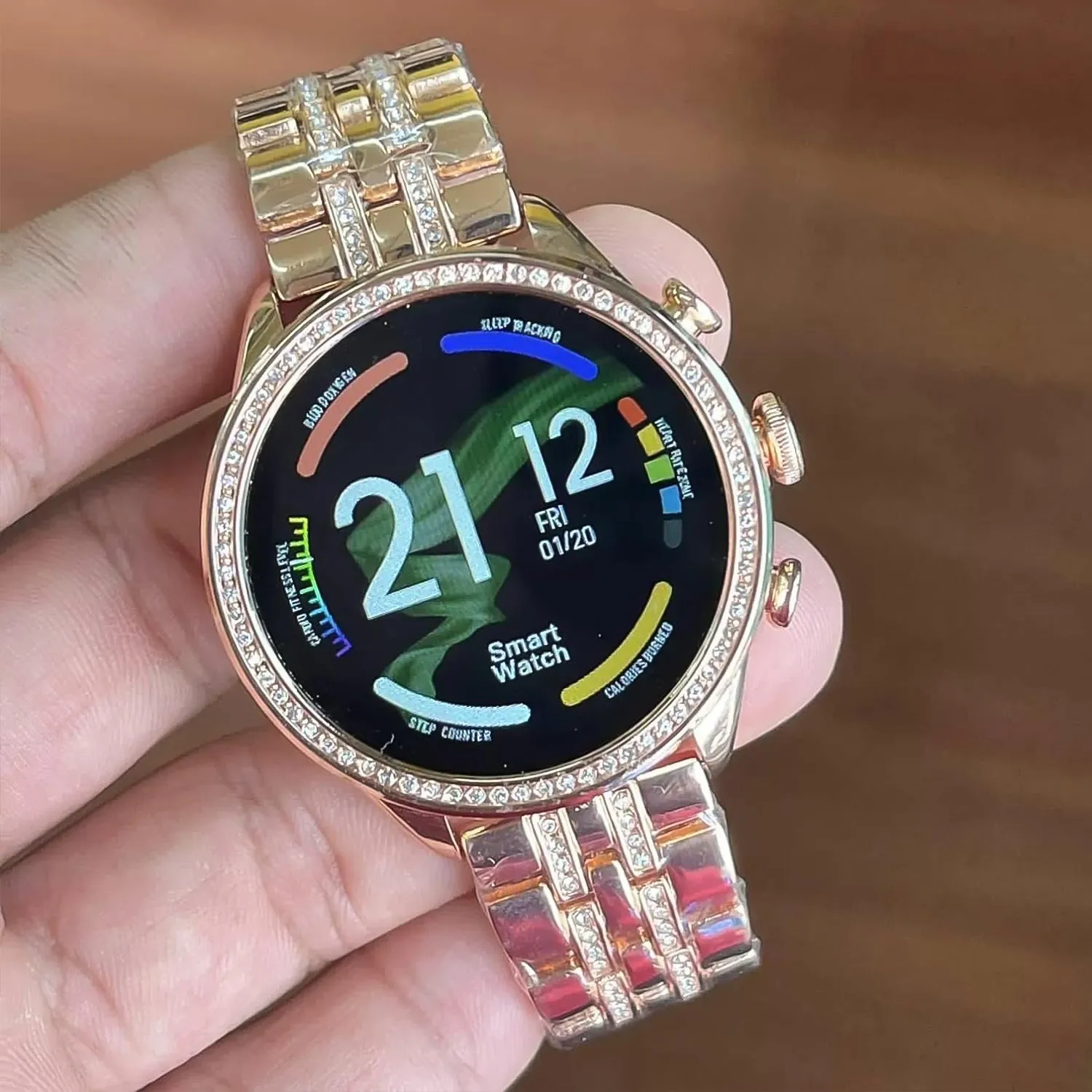 Gen 9 Diamond Strap Latest Smartwatch HD Display 2 Straps (1 Set)