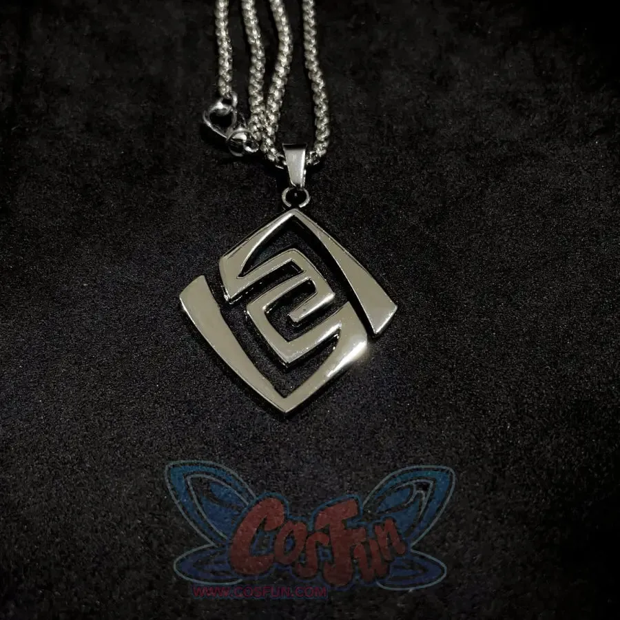 Genshin Impact Vision Necklaces Silver Version C07313