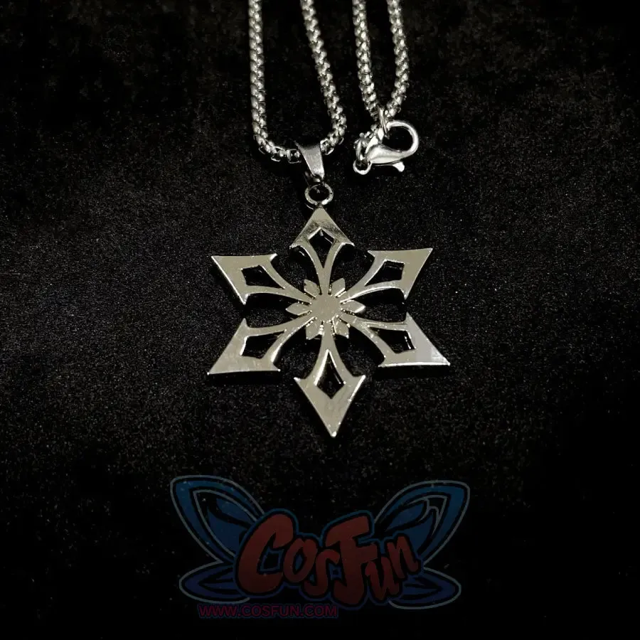 Genshin Impact Vision Necklaces Silver Version C07313