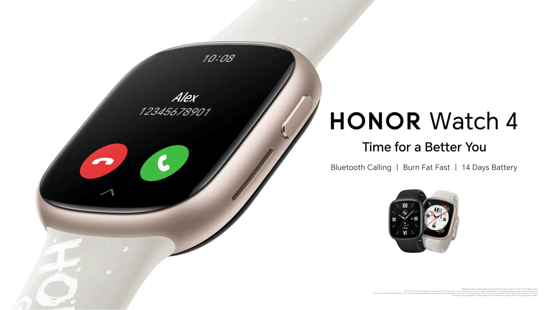 Global Version Honor Smart Watch 4 GPS Bluetooth 5.2 Up to 14 Days Long Battery