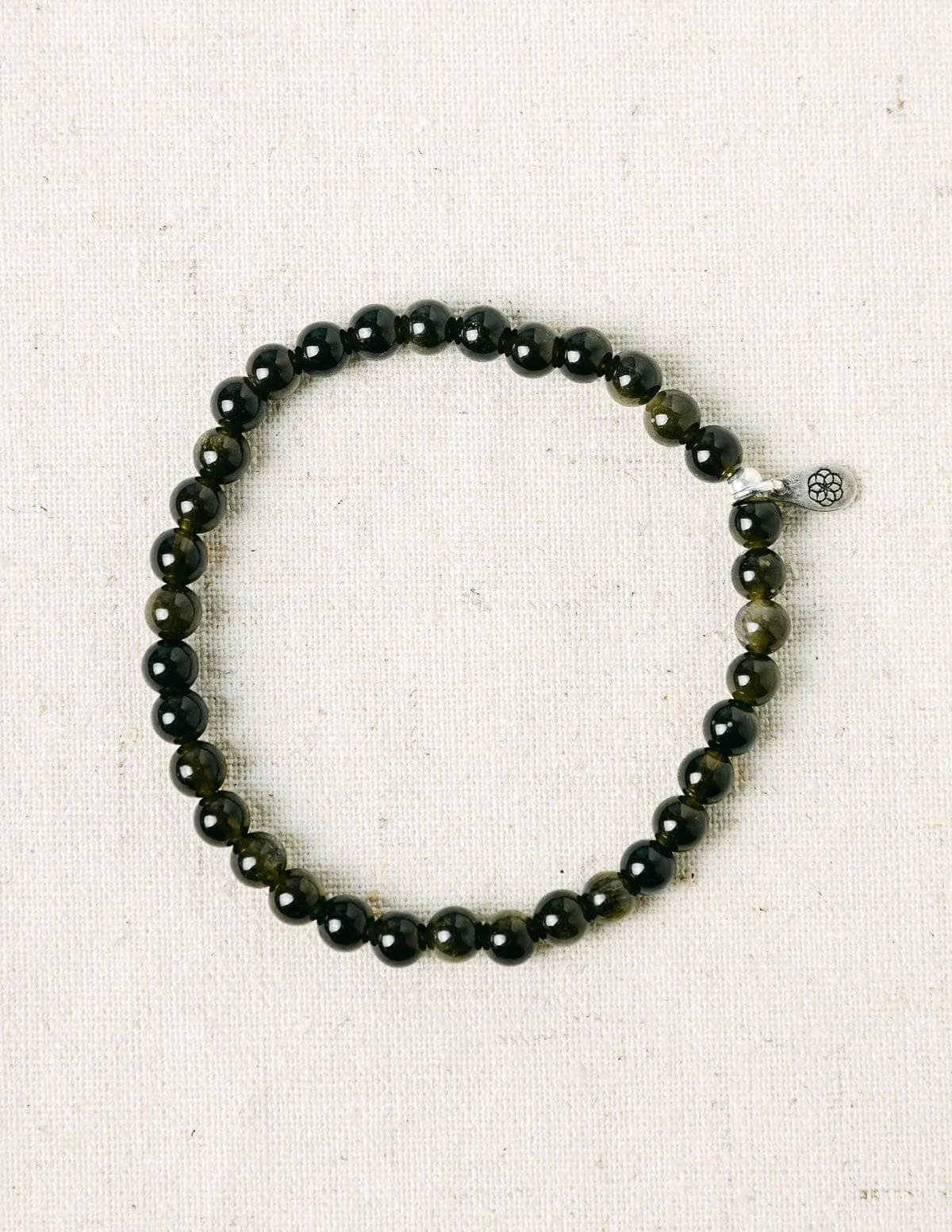 Golden Obsidian Mini Gemstone Bracelet