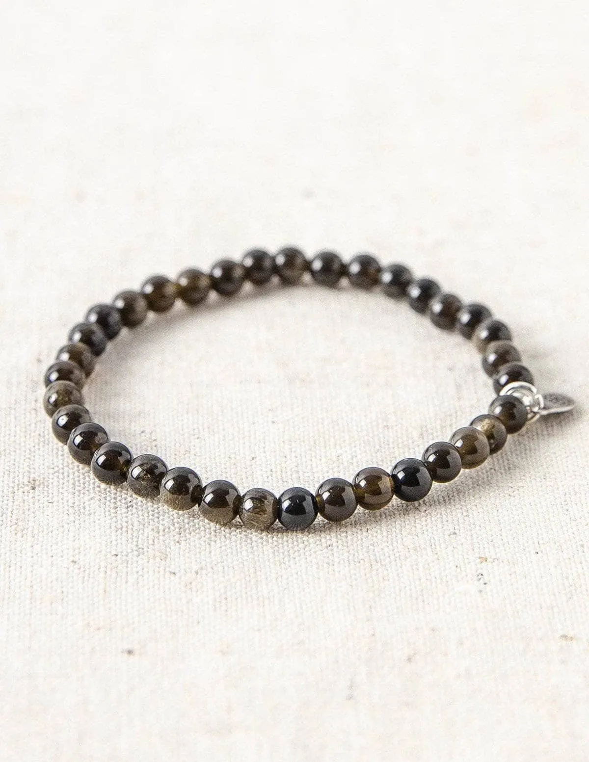Golden Obsidian Mini Gemstone Bracelet