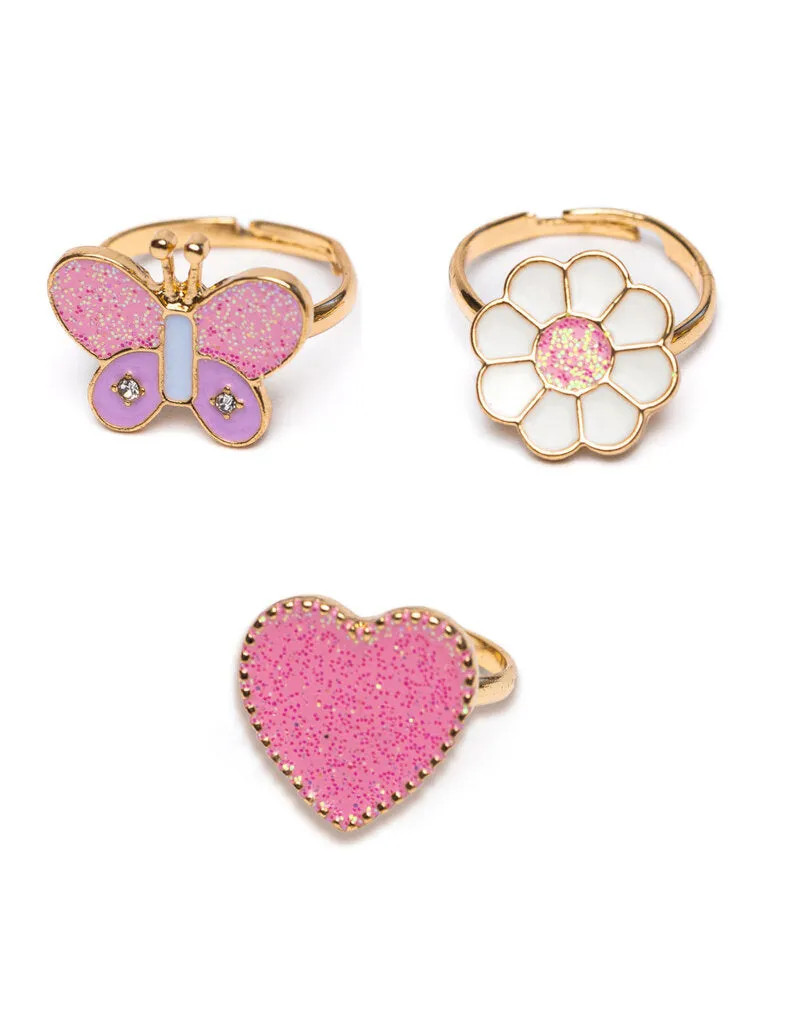 Great Pretenders Wonderland Ring Set, 3pcs