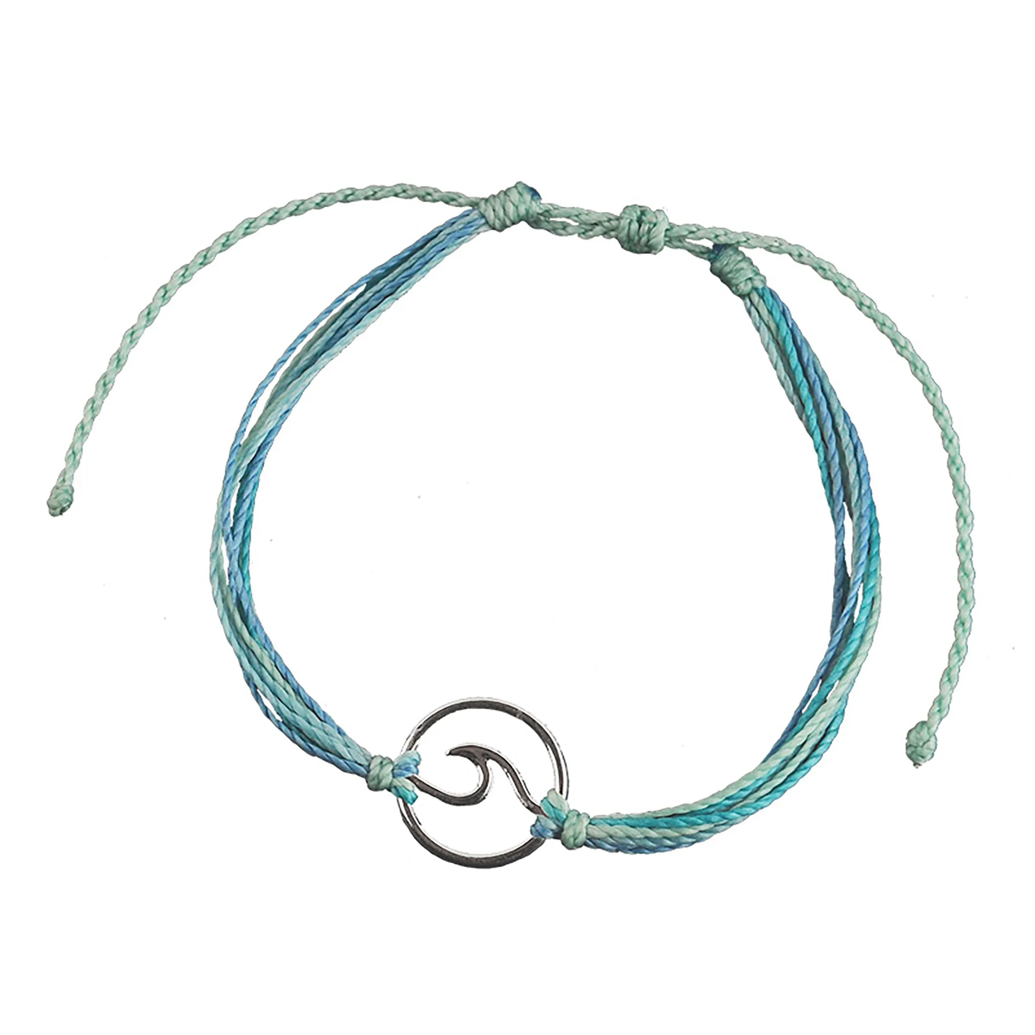 Handmade Wax Cord Wave Bracelet