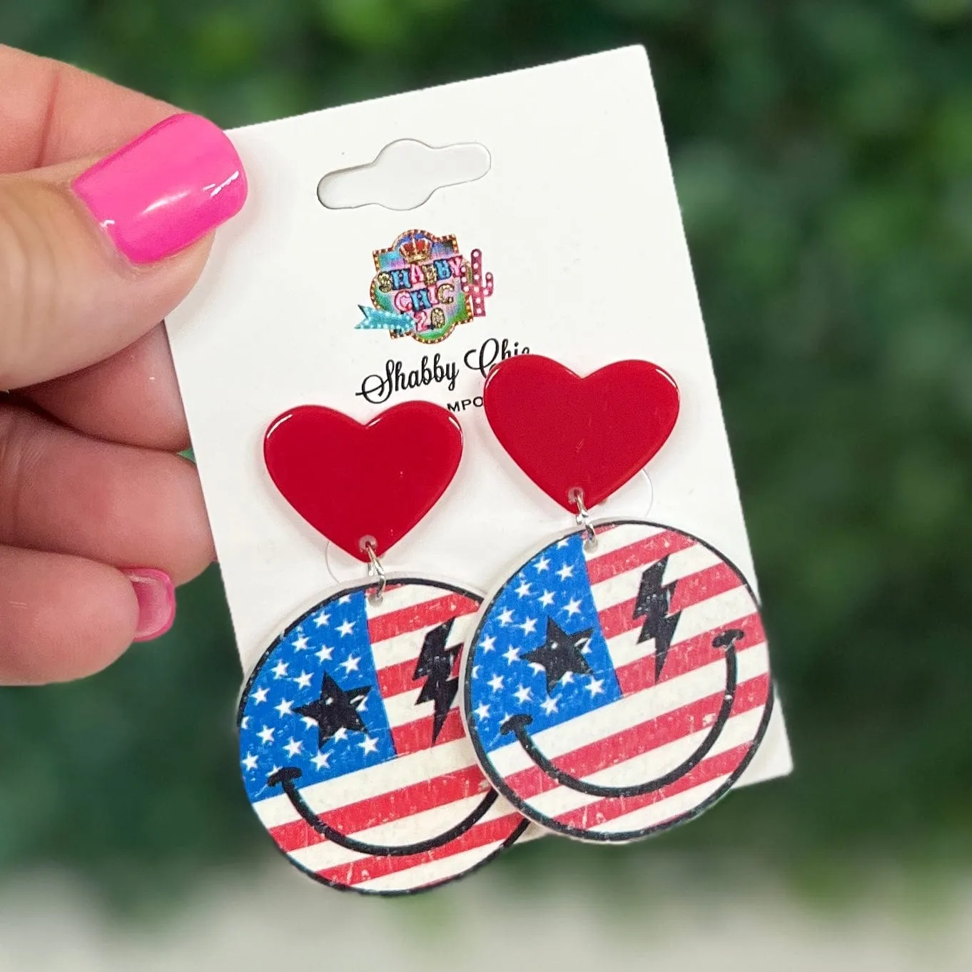 Happy Patriotic Earrings