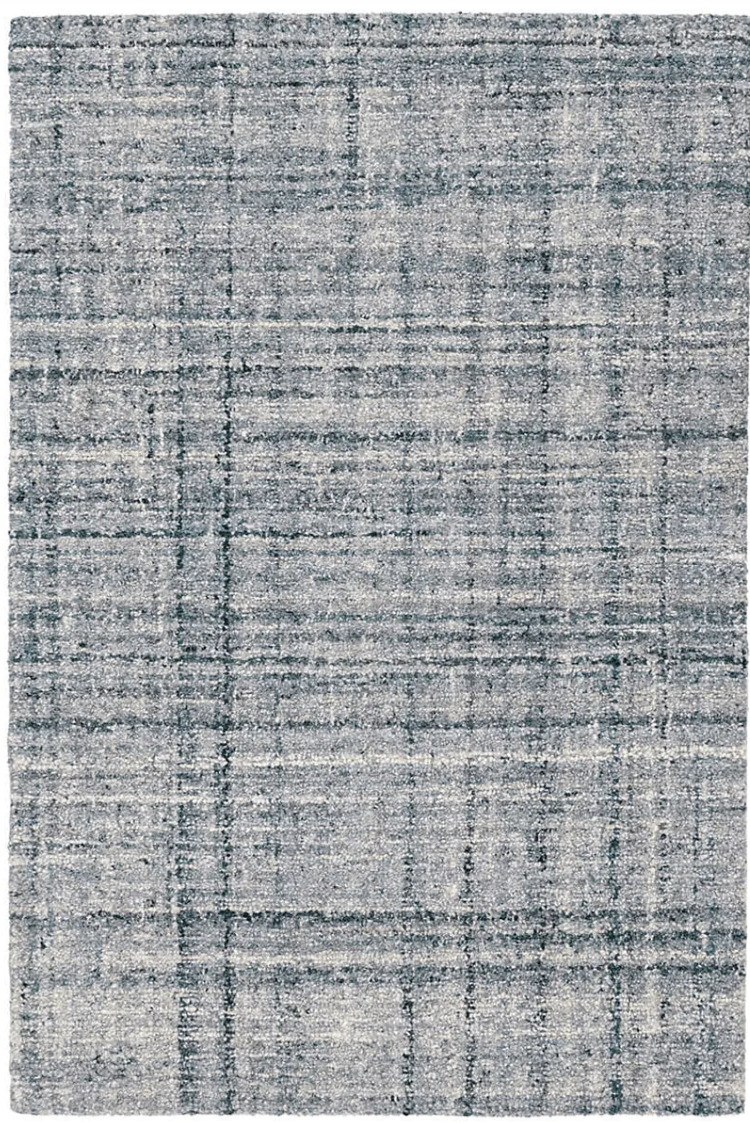 Harris Wool Rug - Blue & Ivory
