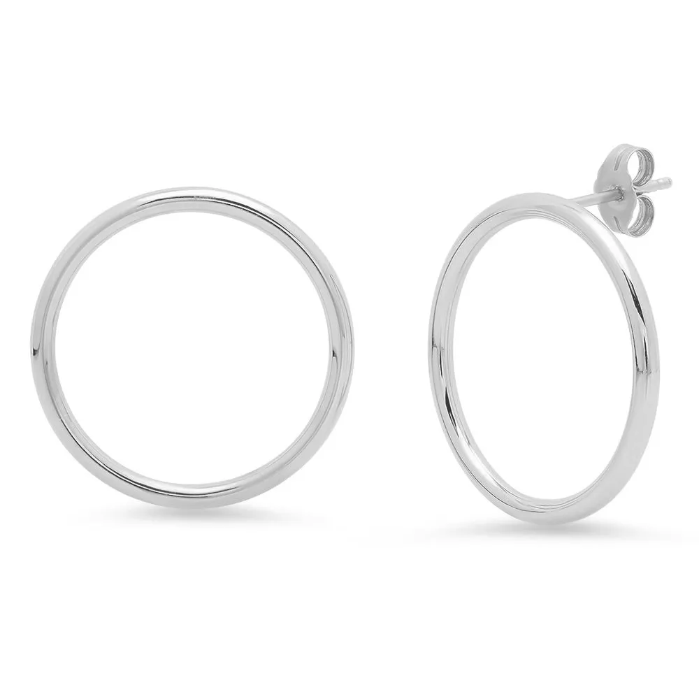 High Polish Loop Earrings