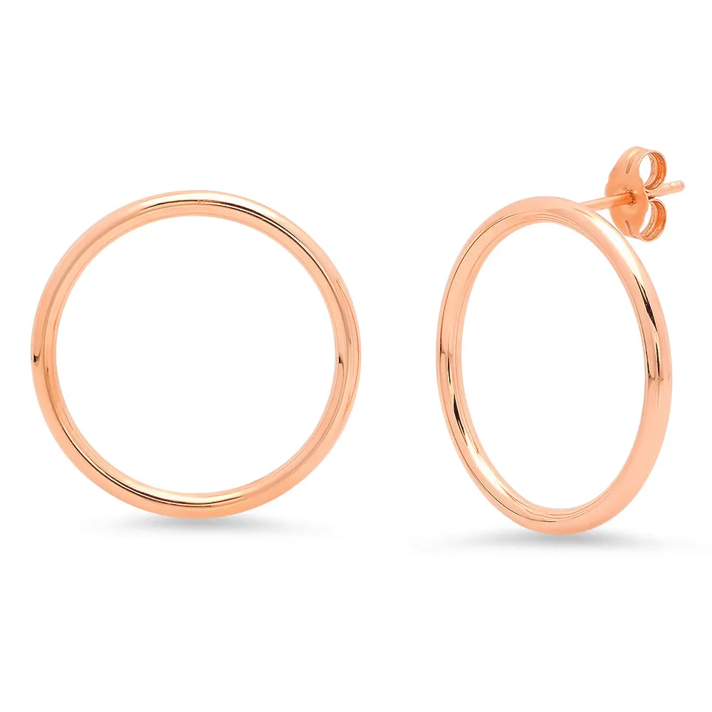 High Polish Loop Earrings