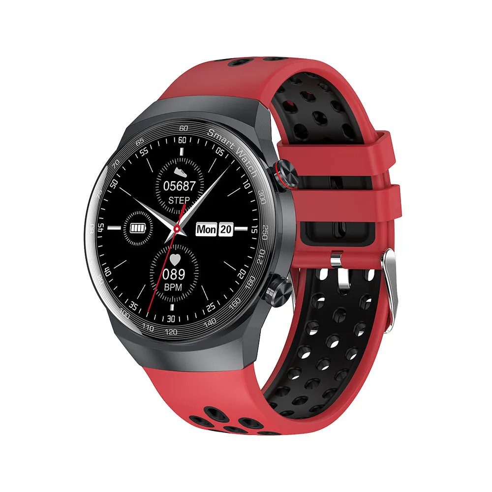 High Quality Support BT TWS Headset AK26 Smart watch with Phone Call Music Player pk MT3 Round Shape Smart Watch