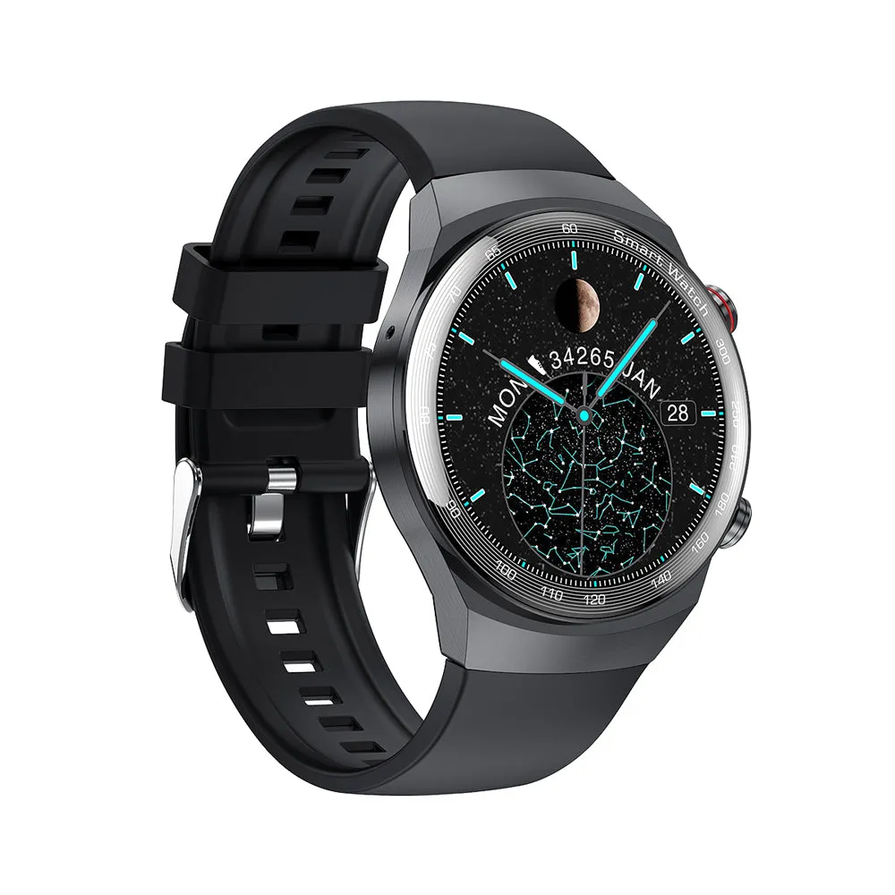 High Quality Support BT TWS Headset AK26 Smart watch with Phone Call Music Player pk MT3 Round Shape Smart Watch