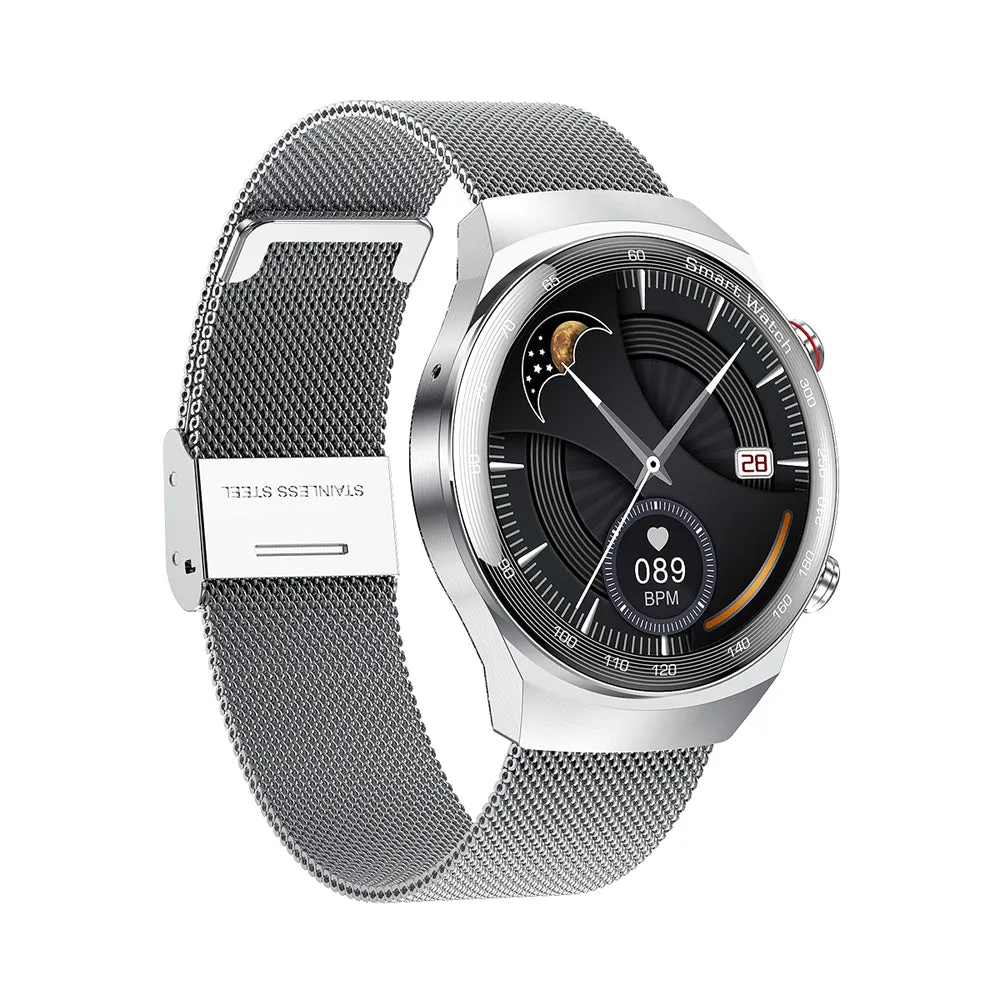 High Quality Support BT TWS Headset AK26 Smart watch with Phone Call Music Player pk MT3 Round Shape Smart Watch