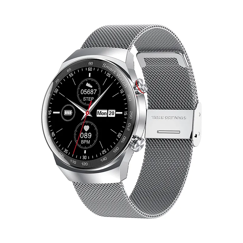 High Quality Support BT TWS Headset AK26 Smart watch with Phone Call Music Player pk MT3 Round Shape Smart Watch