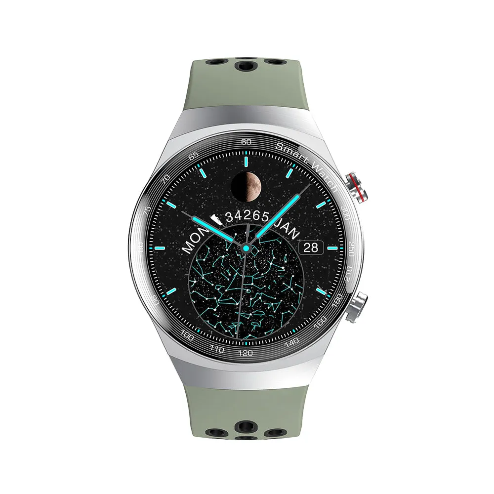 High Quality Support BT TWS Headset AK26 Smart watch with Phone Call Music Player pk MT3 Round Shape Smart Watch