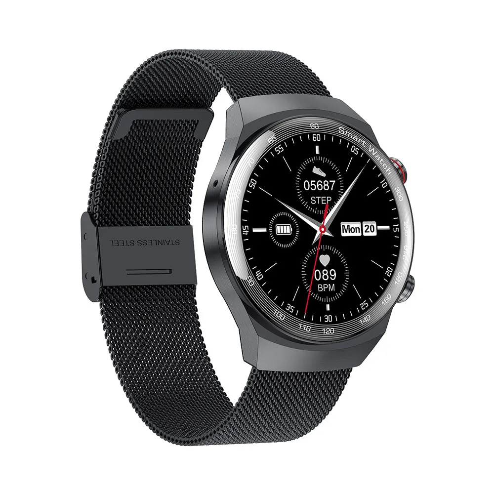 High Quality Support BT TWS Headset AK26 Smart watch with Phone Call Music Player pk MT3 Round Shape Smart Watch