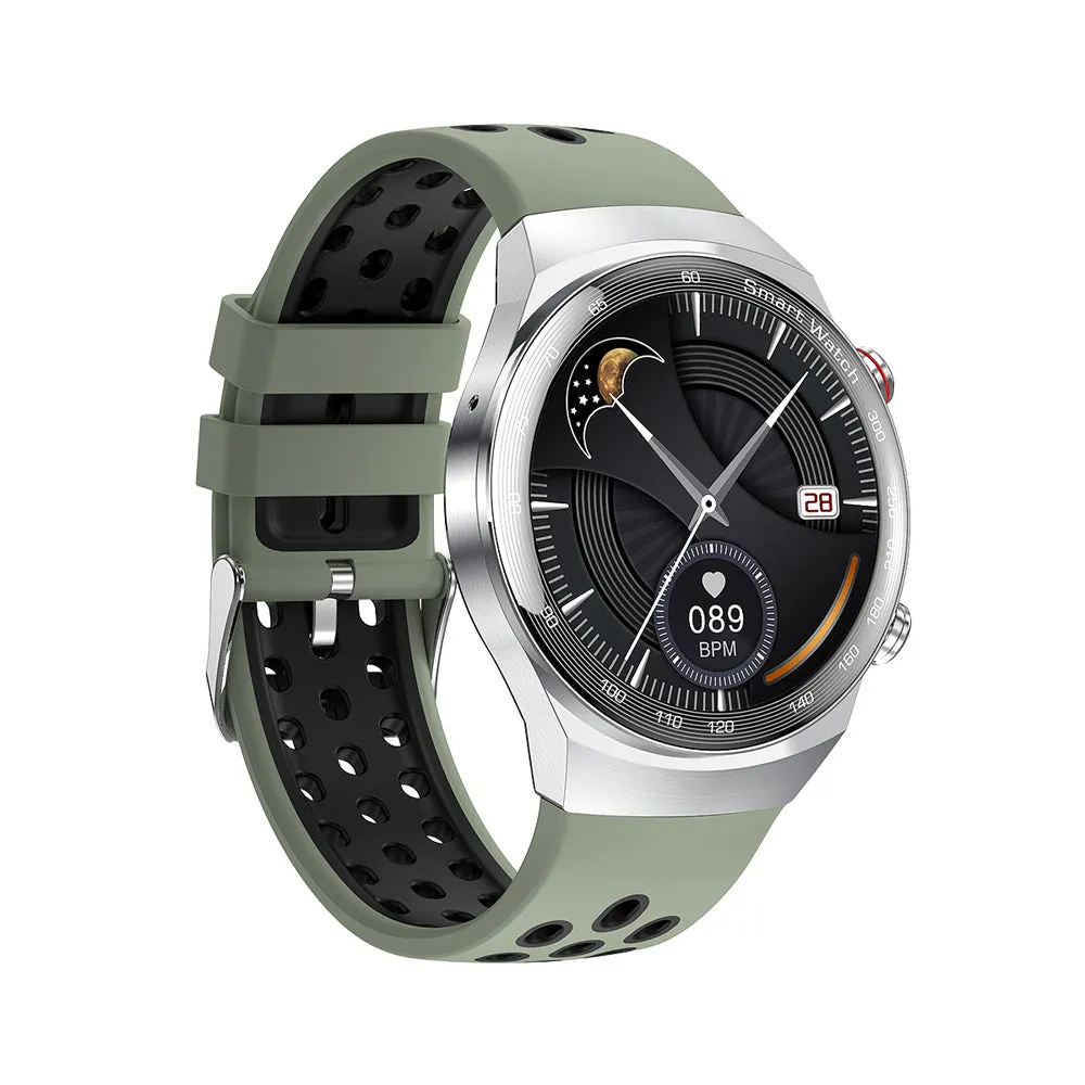 High Quality Support BT TWS Headset AK26 Smart watch with Phone Call Music Player pk MT3 Round Shape Smart Watch