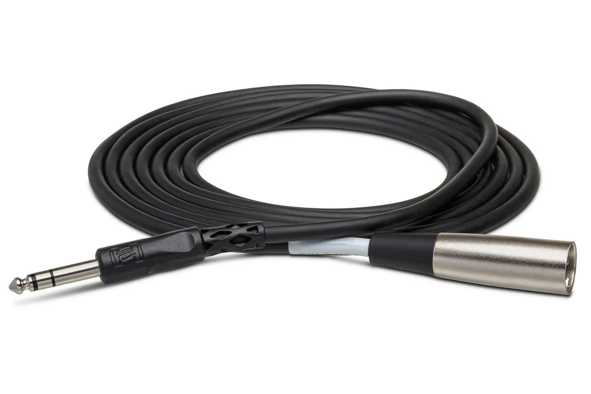 HOSA STX-110M 10' Balanced Interconnect, 1/4 In TRS To XLR3M