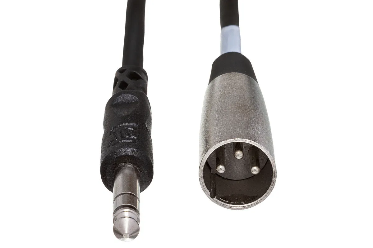 HOSA STX-110M 10' Balanced Interconnect, 1/4 In TRS To XLR3M