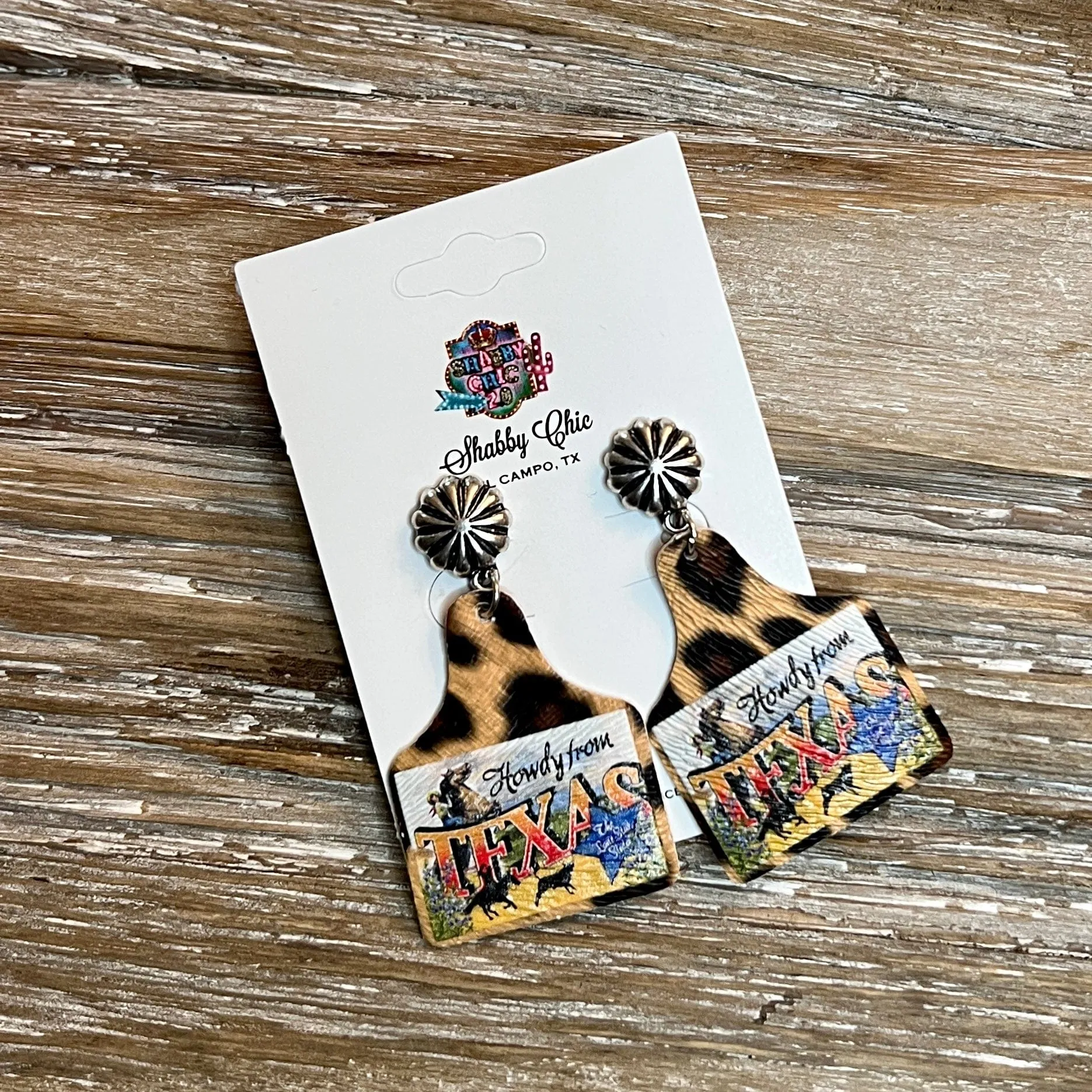 Howdy From Texas Earrings