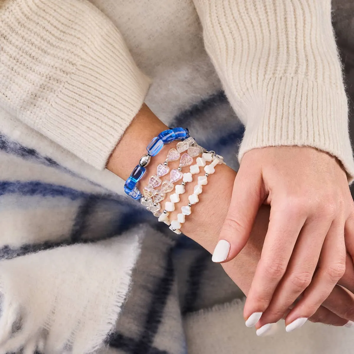 Ice Petals | .925 Sterling Silver | Leaf Wrap