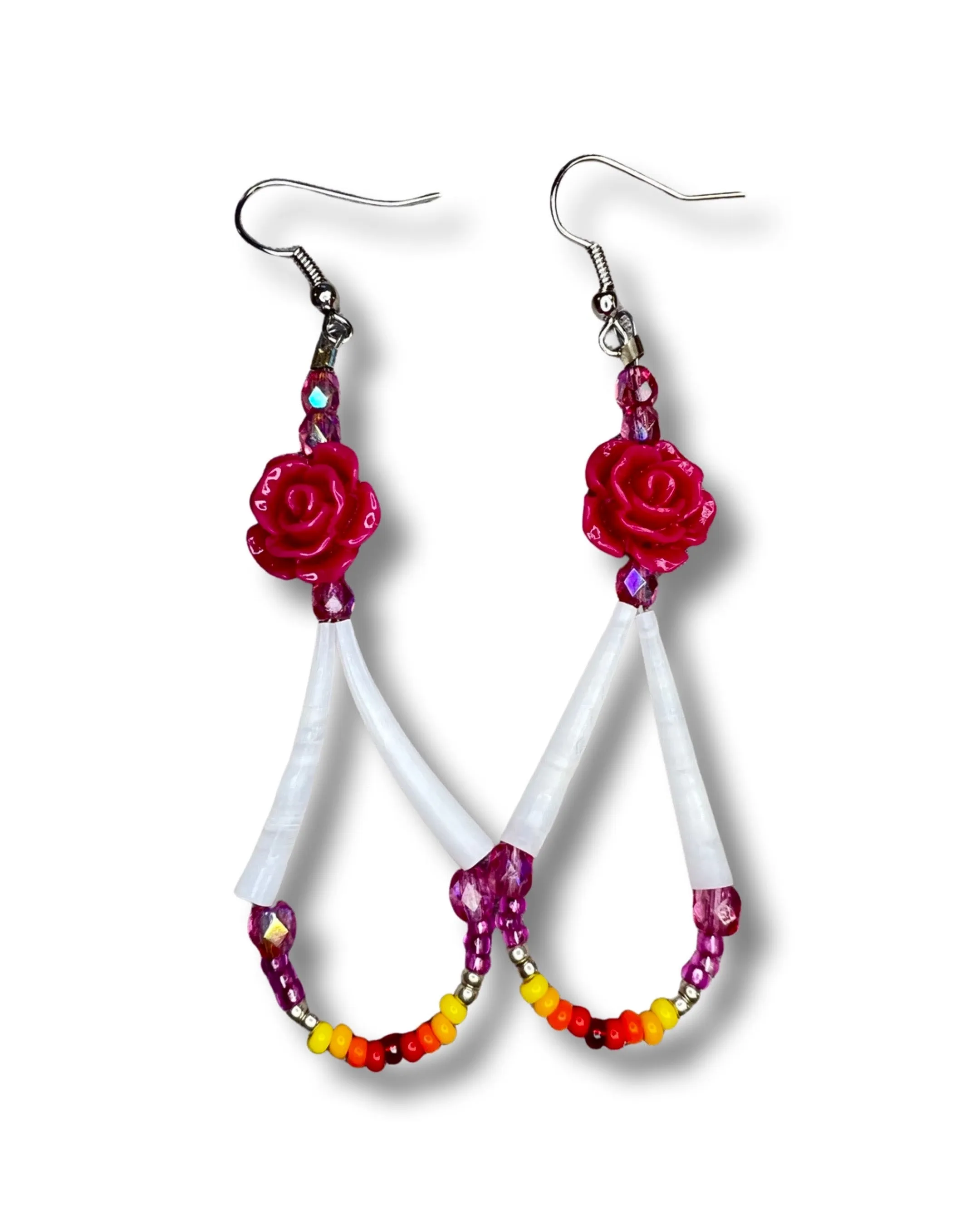 IREH Dentalium Loop Earring