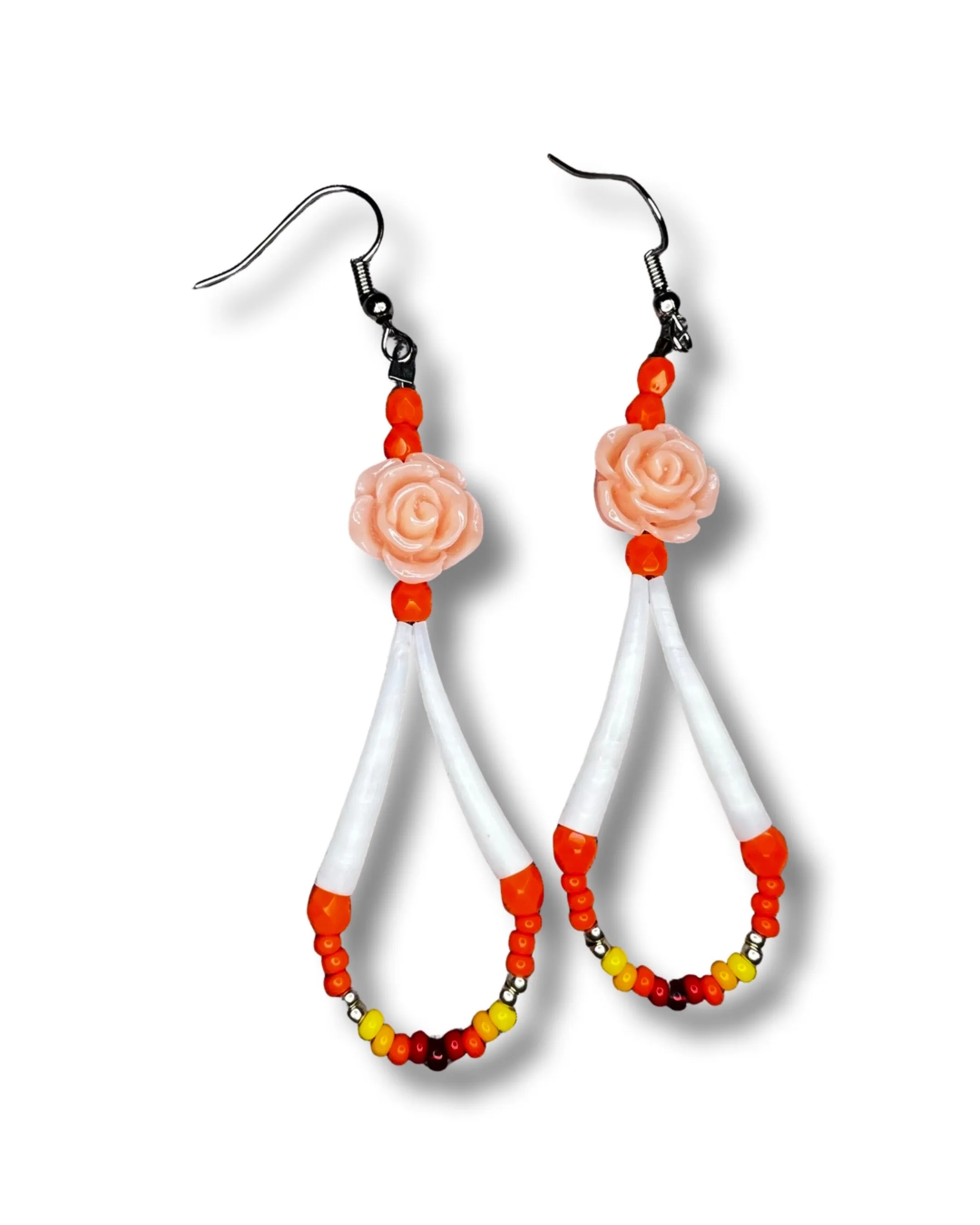 IREH Dentalium Loop Earring