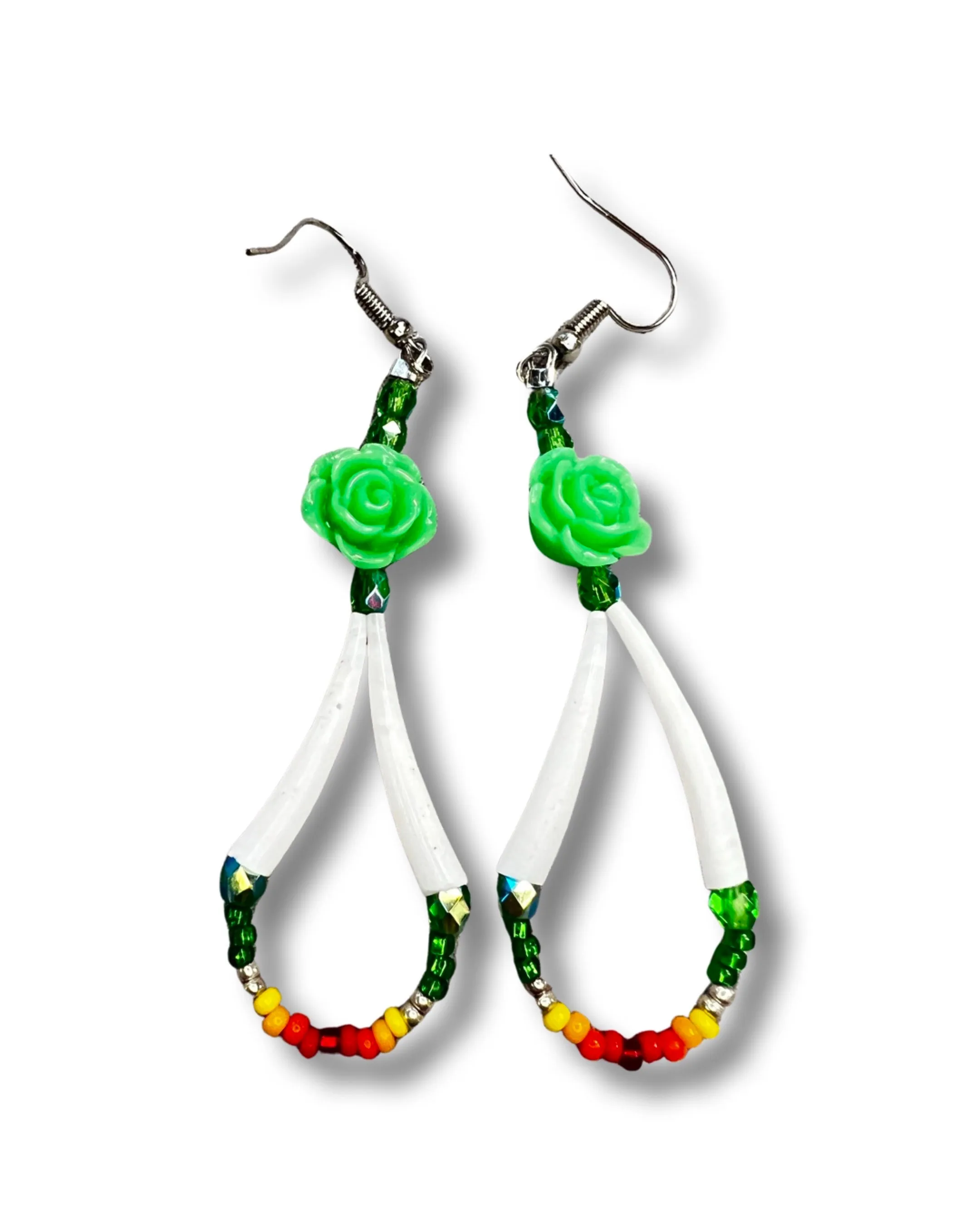 IREH Dentalium Loop Earring